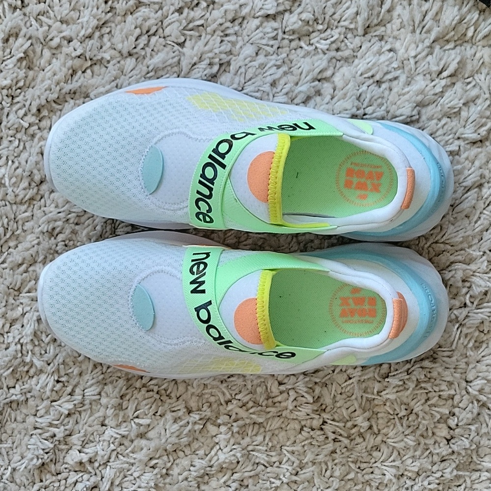 NEW BALANCE women's fresh foam roav RMX running shoe - white